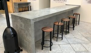 Concrete benchtops